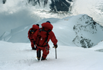 Cedric im K2 Abstieg