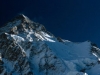 Gipfelaufbau mit der Schulter des K2